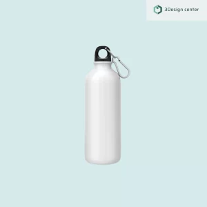 Personalized aluminium water bottle 600ml